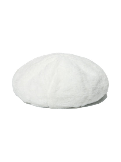 Haila Fuzzy Plush Beret