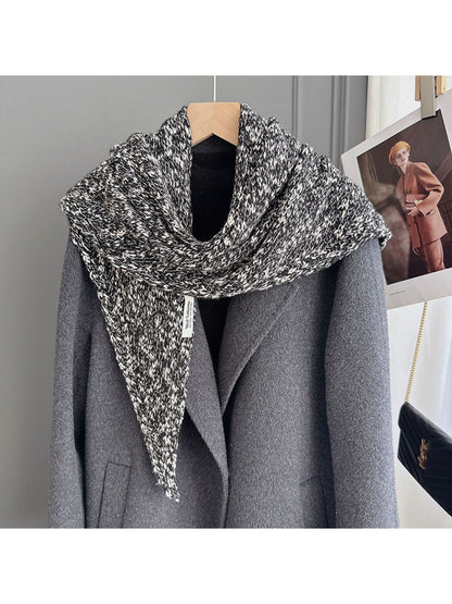 Scarvii - Modern Marled Triangle Wrap