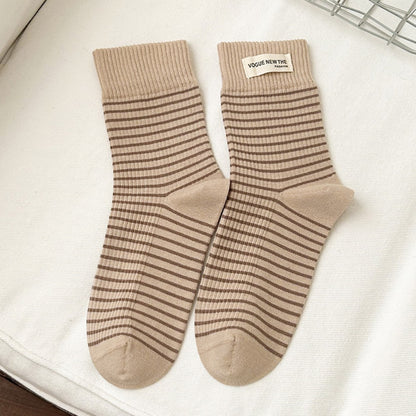 Rufia - Timeless Striped Crew Socks