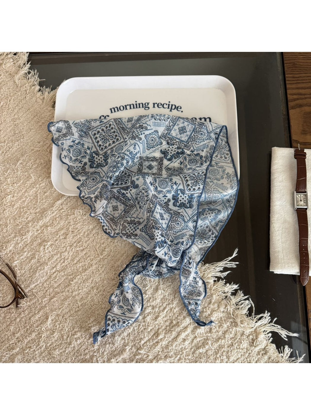 Scarvii - Patchwork Paisley Printed Neck Styling Scarf