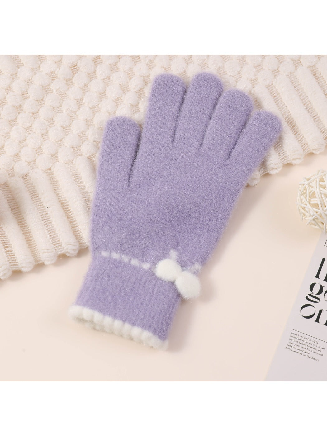 Gloving – Bow Accent Winter Gloves