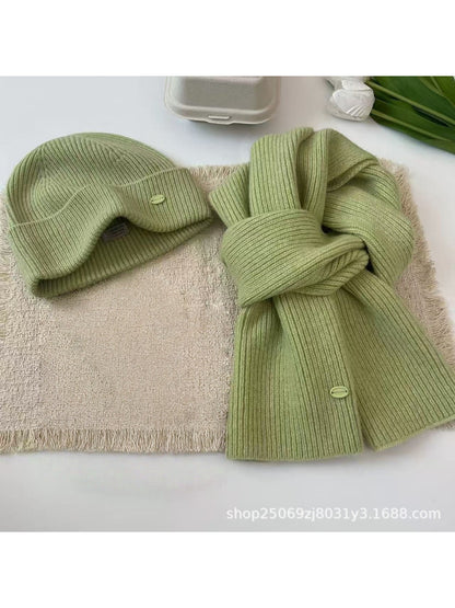 Scarvii – Ribbed Winter Hat and Scarf Set