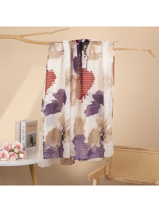 Scarvii - Soft Watercolor Block Scarf