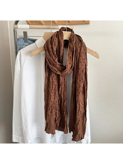 Scarvii - Polka Dot Lightweight Spring Scarf
