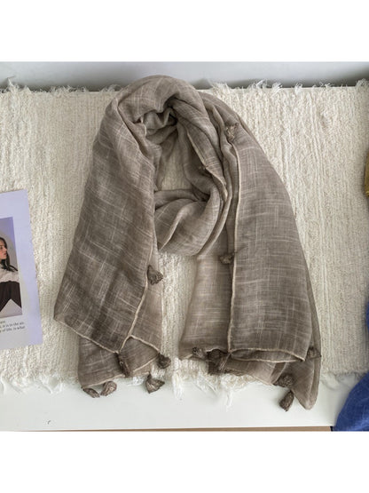 Scarvii Lightweight Solid Colour Scarf