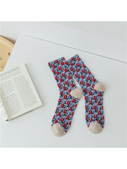 Rufia Bloom Texture Knit Crew Socks product image 6