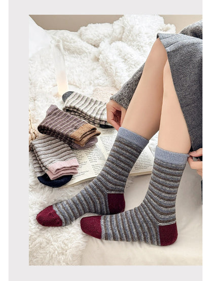 Rufia - Soft Blend Color-Line Crew Socks