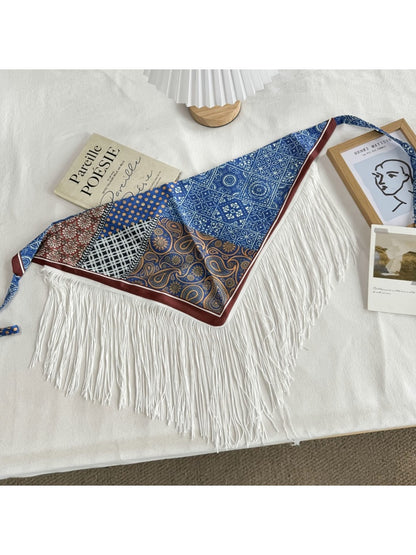 Scarvii - Chic Fringed Fashion Triangle Bandana