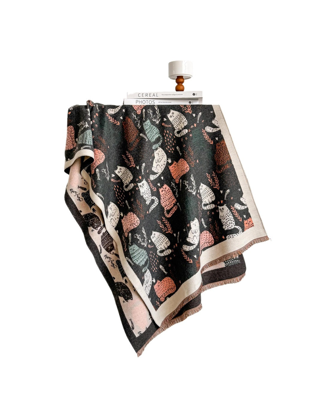 Scarvii - Cozy Winter Artistic Pattern Scarf