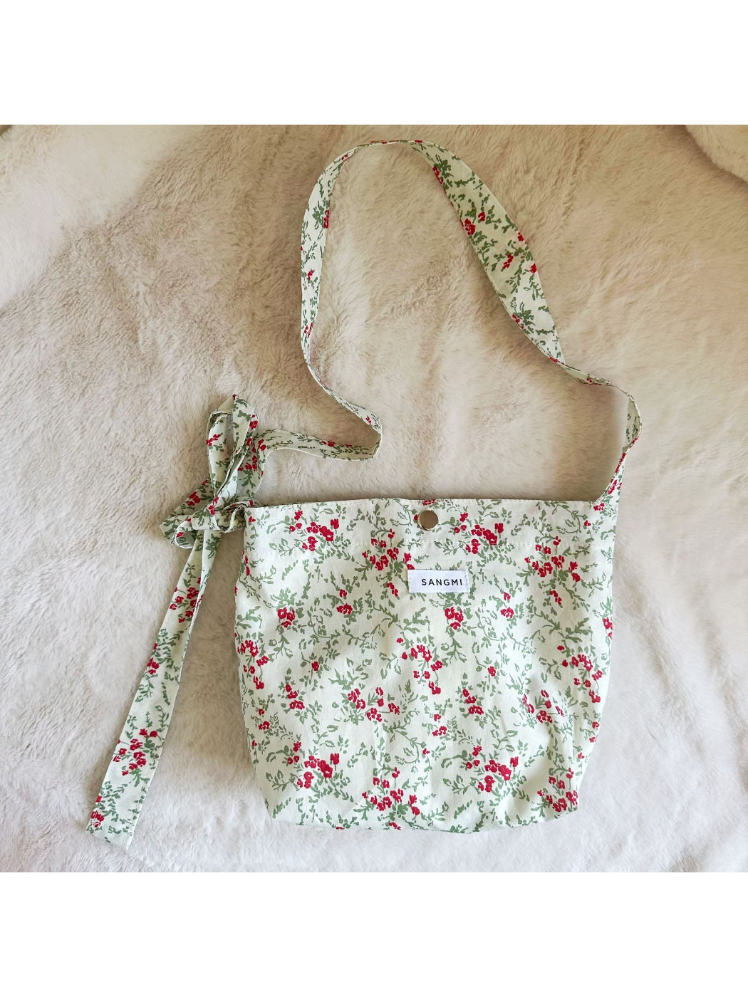 Cosbai - Vintage Garden Pattern Shoulder Bag