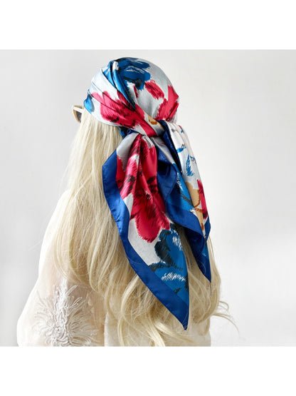 Scarvii - Vintage Painterly Floral Scarf
