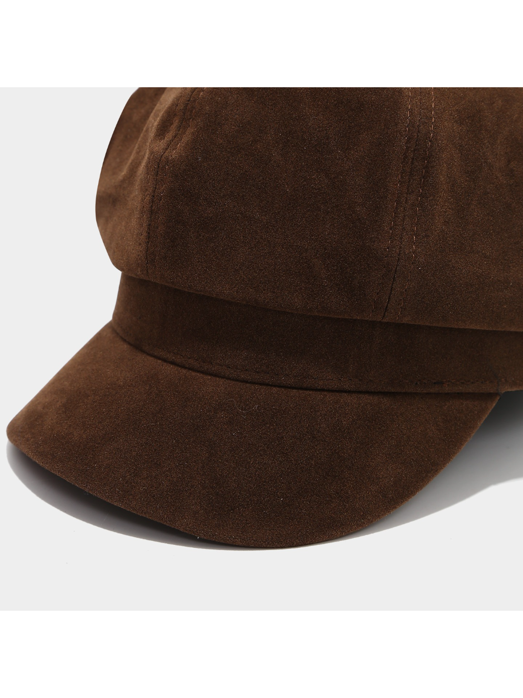 Haila - Vintage Metal Accent Newsboy Cap