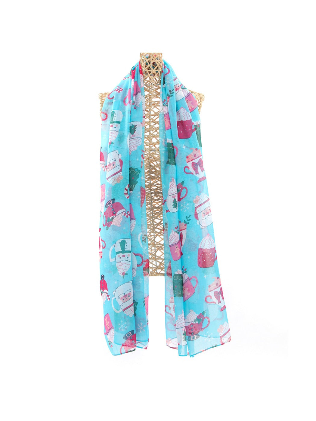 Scarvii - Autumn & Winter Scarf with Christmas Print