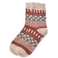 Rufia - 5 Pairs Bohemian Wool-Blend Socks Set
