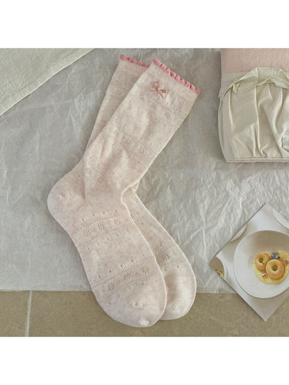 Rufia - Classic Bow Knit Crew Socks product image 6