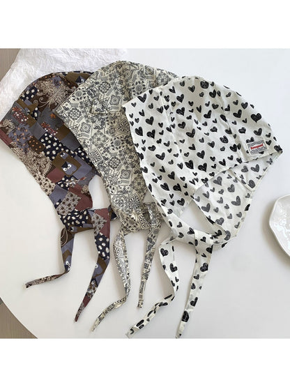 Haila - Fashion Print Hat-shaped Headscarf - Light & Stylish