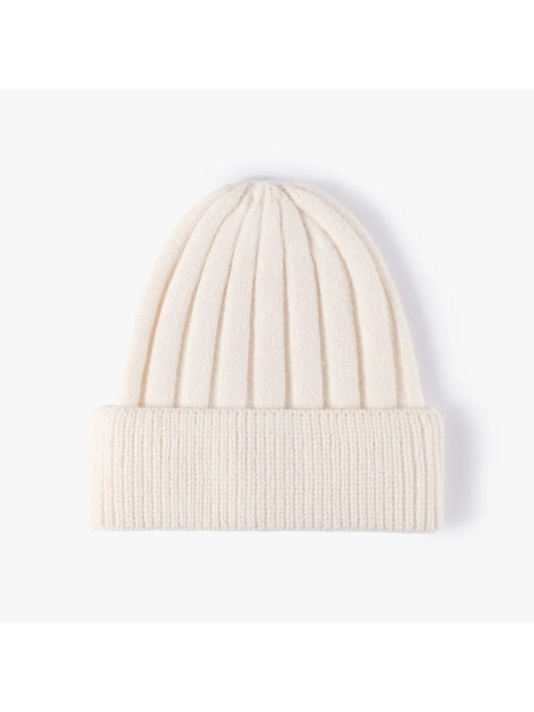 Haila - Wide Rib Cuffed Knit Beanie
