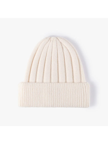 Haila - Wide Rib Cuffed Knit Beanie