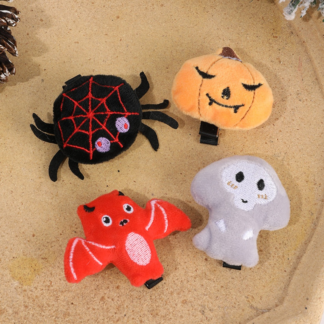 Hallo - Halloween Plush Character Hair Clip