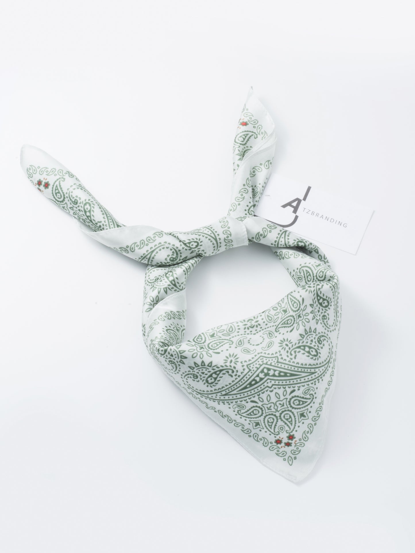 Scarvii - Paisley Print Square Scarf