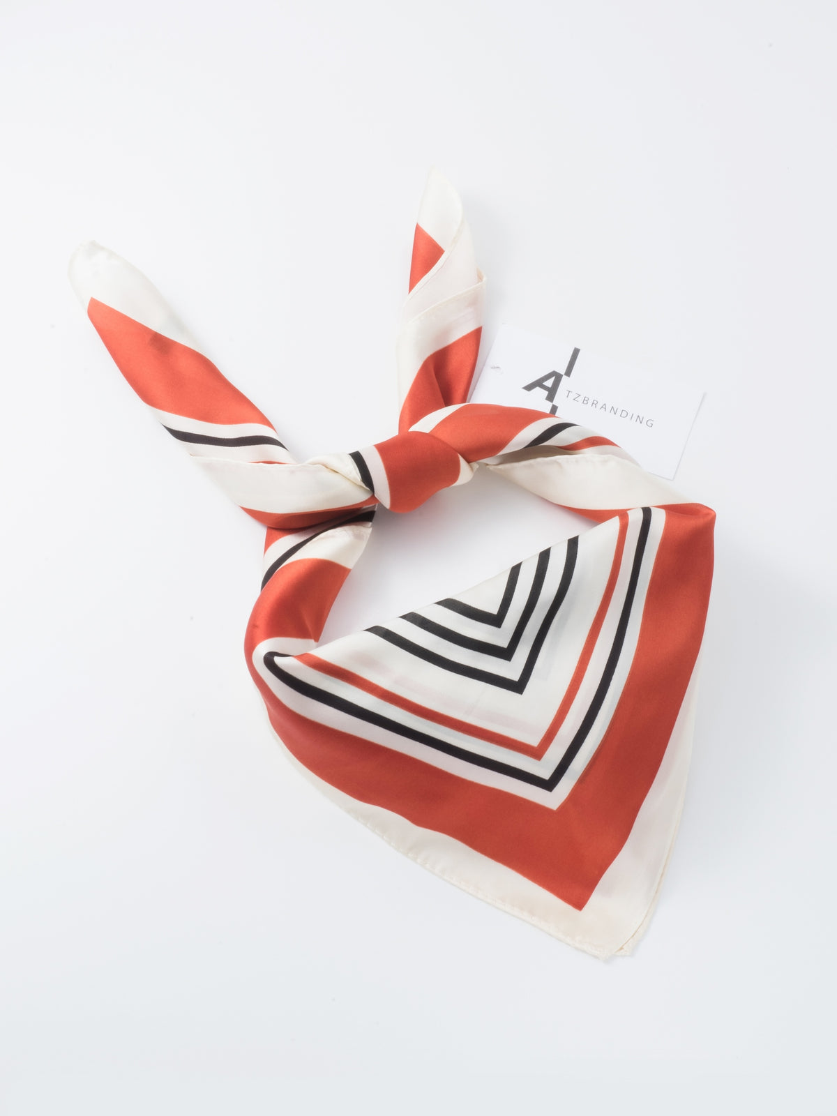 Scarvii - Striped Square Scarf