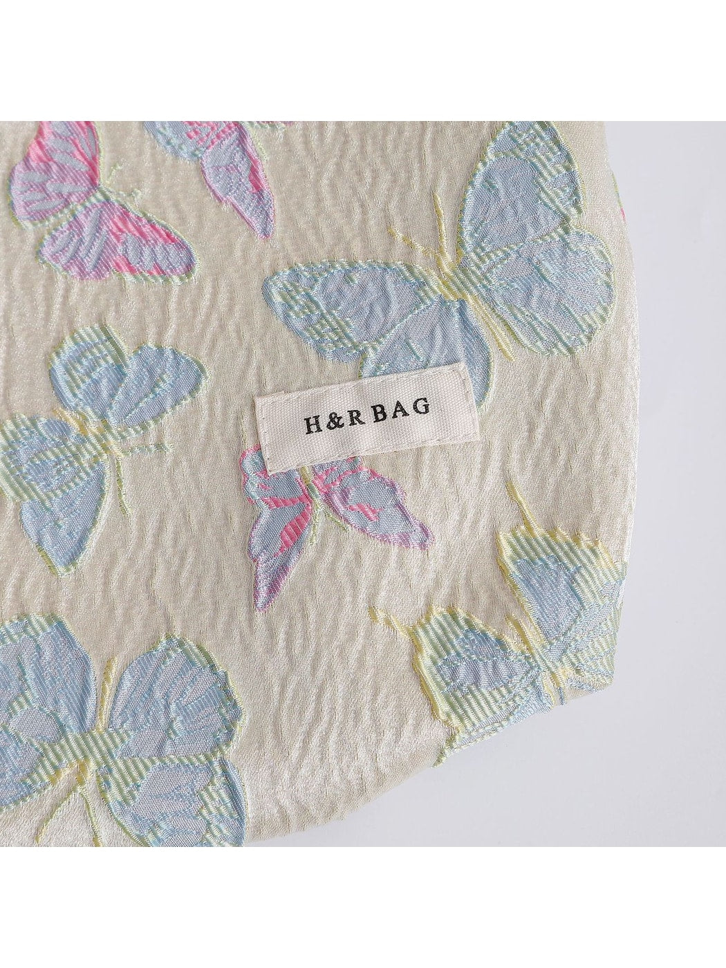 Cosbai - Butterfly Print Handheld Cosmetic Bag