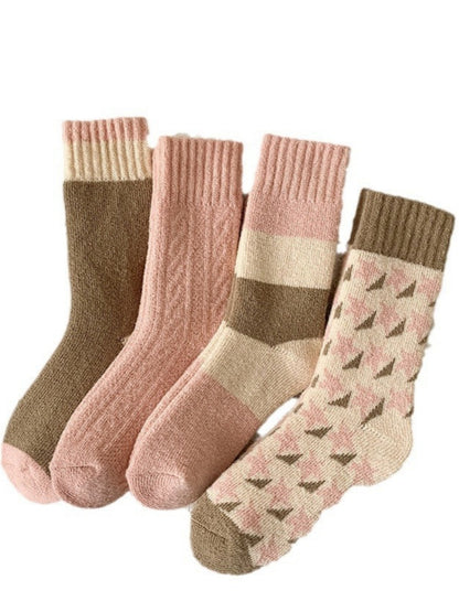 Rufia - Sweet Thick Mid-Calf Winter Socks