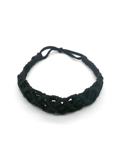 Scarvii - Bohemian Braided Rope Headband & Hair Accessory