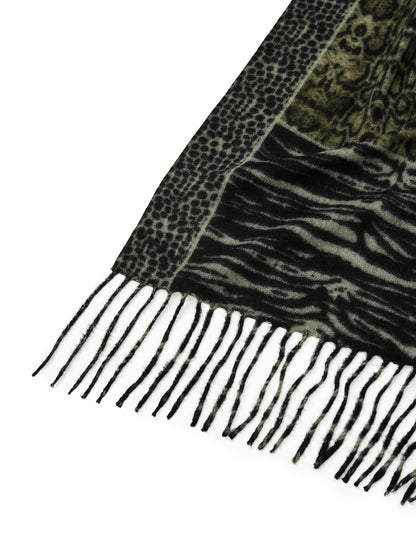 Scarvii – Wild Mosaic Animal Print Scarf