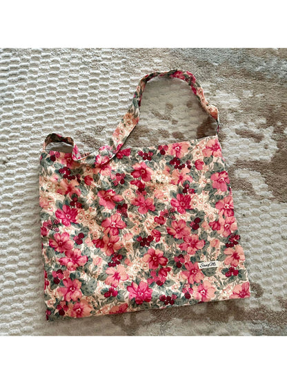 Cosbai - Textured Woven Tote Bag