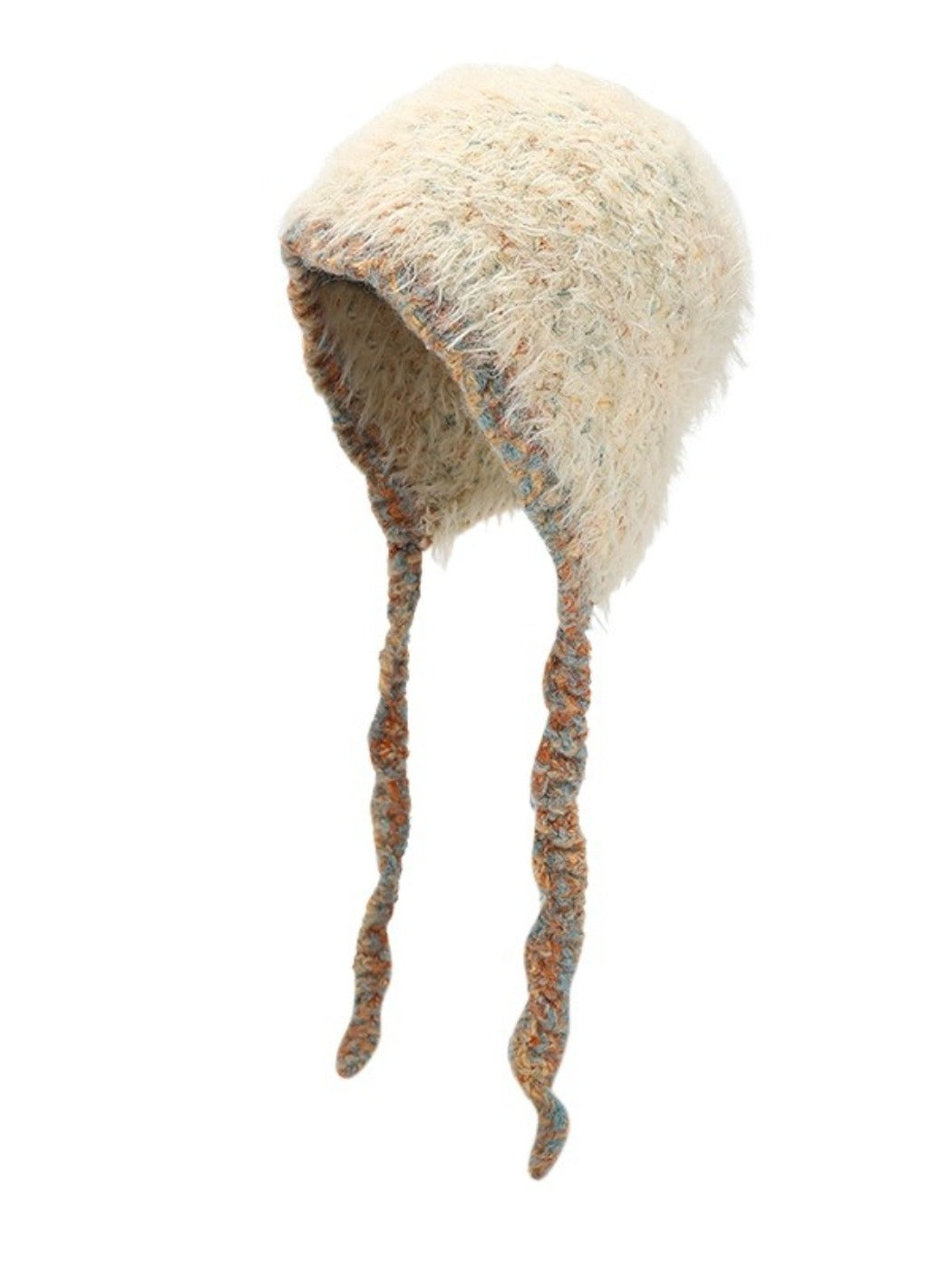 Haila – Fuzzy Earflap Winter Knitted Beanie