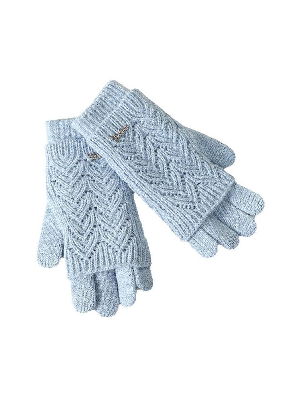Gloving - Women's Layered Touchscreen Knit Gloves