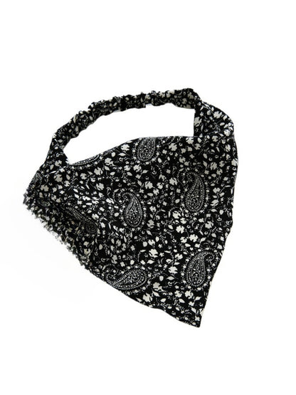 Haila - Boho Style Paisley Triangle Elastic Headband