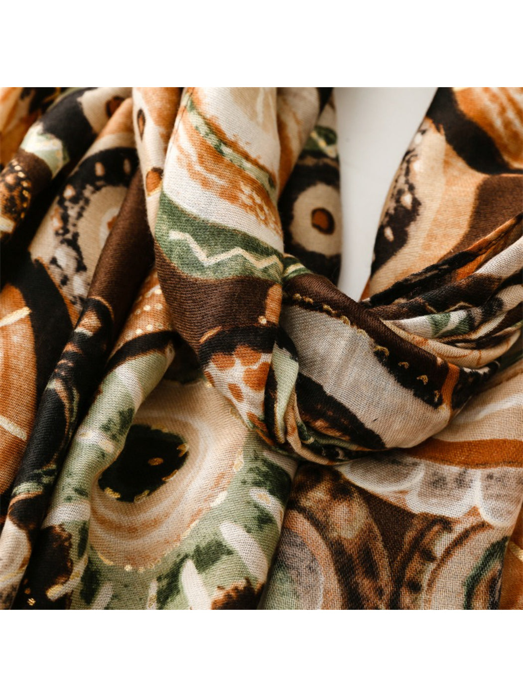 Scarvii - Soft Graphic Pattern Spring Summer Scarf