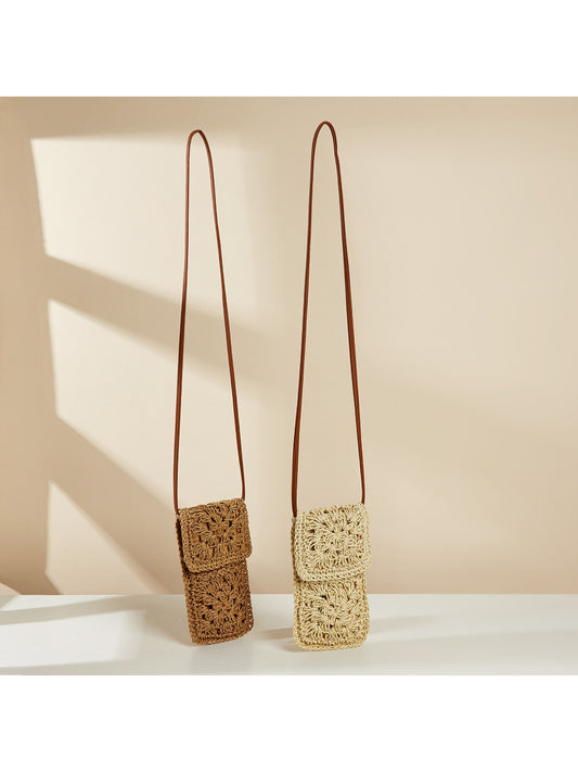 Cosbai - Mini Crochet Phone Crossbody Bag - image 1
