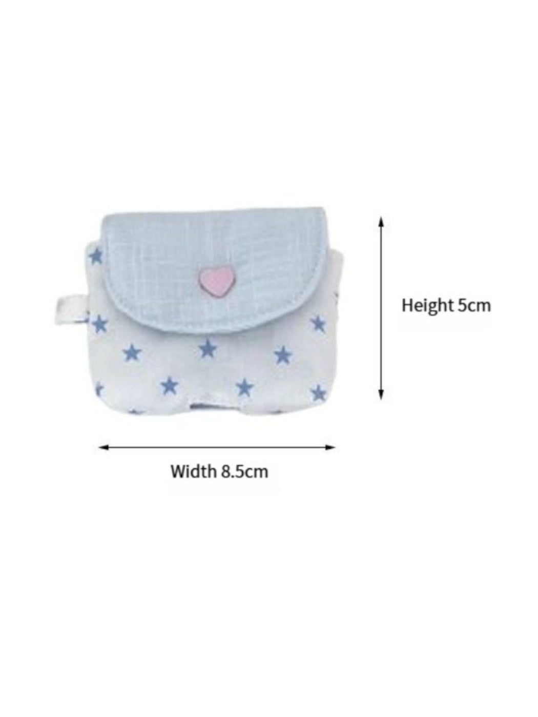 Cosbai - Wireless Earphone Pouch with Glitter Star Design