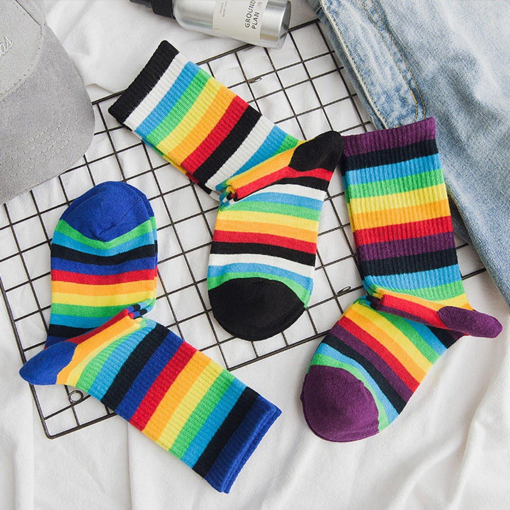 Rufia - Rainbow Color Summer Socks