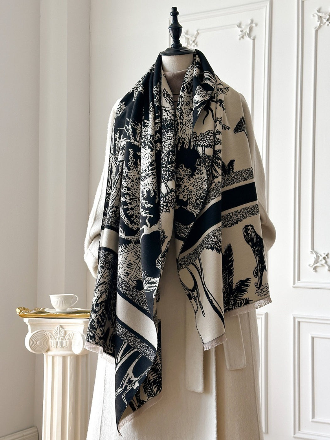 Scarvii – Forest & Fauna Print Scarf & Wrap