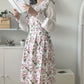 Apros - Floral Ruffle Apron - Sweet & Stylish