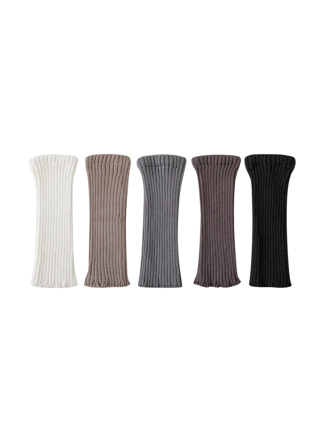 Cozyra - Vertical Ribbed Knit Leg Warmers