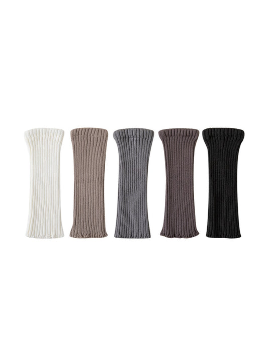 Cozyra - Vertical Ribbed Knit Leg Warmers