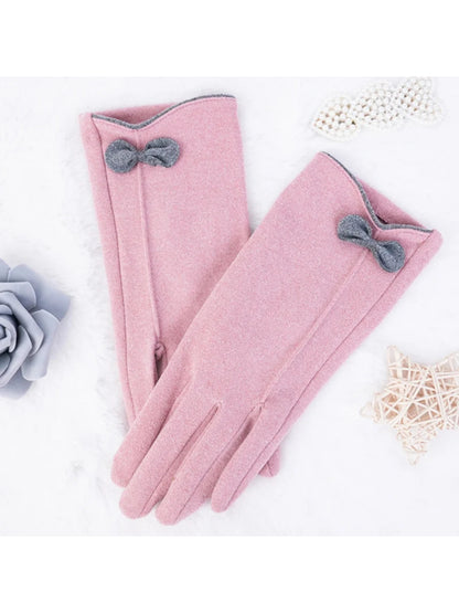 Gloving Pink Touch Screen Winter Gloves