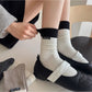 Rufia - Color-Block Mid-Calf Socks