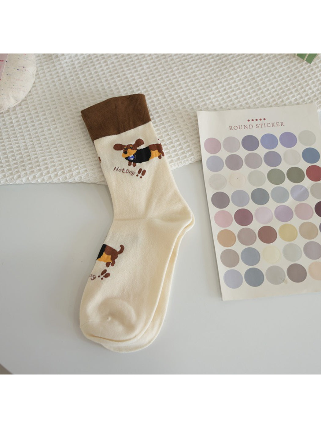 Rufia - Cute Dachshund Crew Socks product image 5