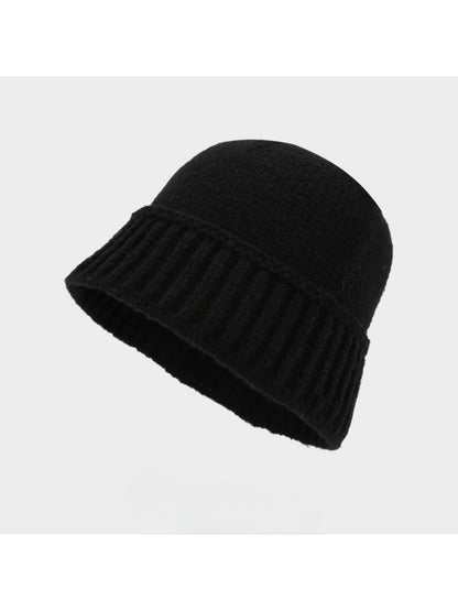 Haila - Contrast Knit Bucket Hat