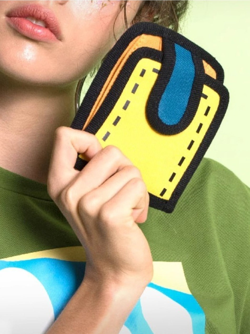 Cosbai - Cartoon Canvas Wallet Pouch