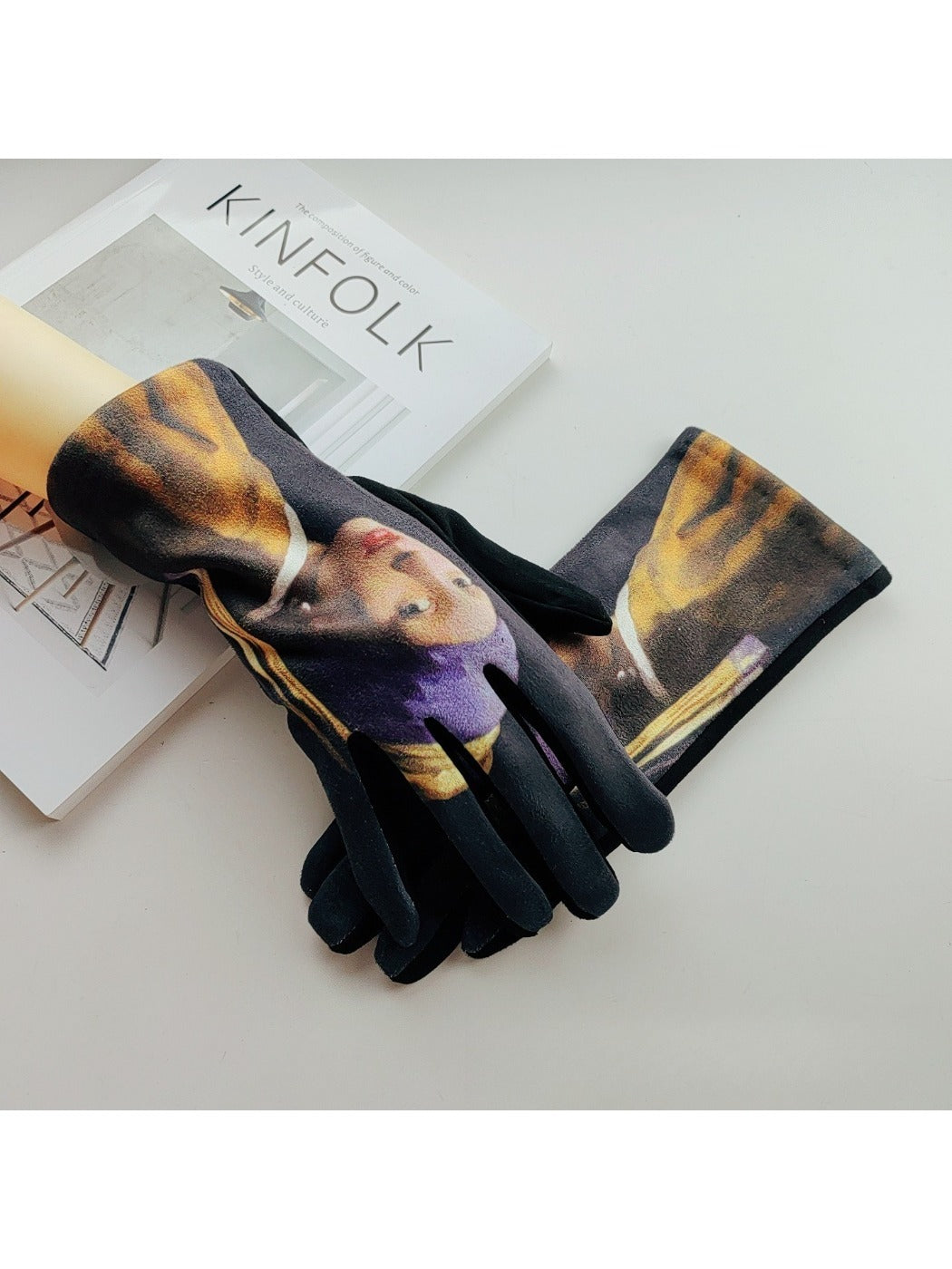Gloving - Art Print Winter Touchscreen Gloves