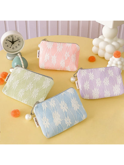 Cosbai - Lace Mini Coin Pouch