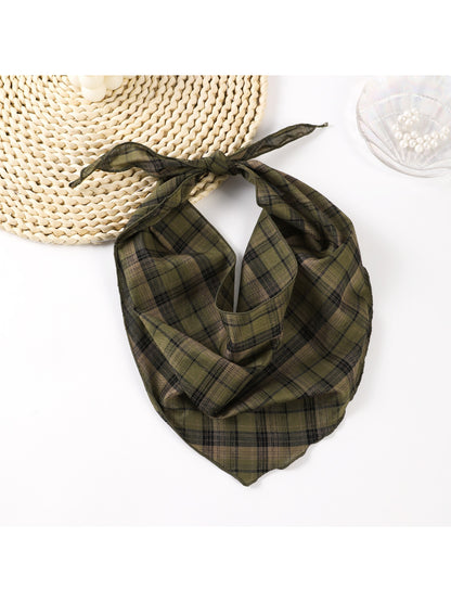 Scarvii Classic Plaid Head Scarf