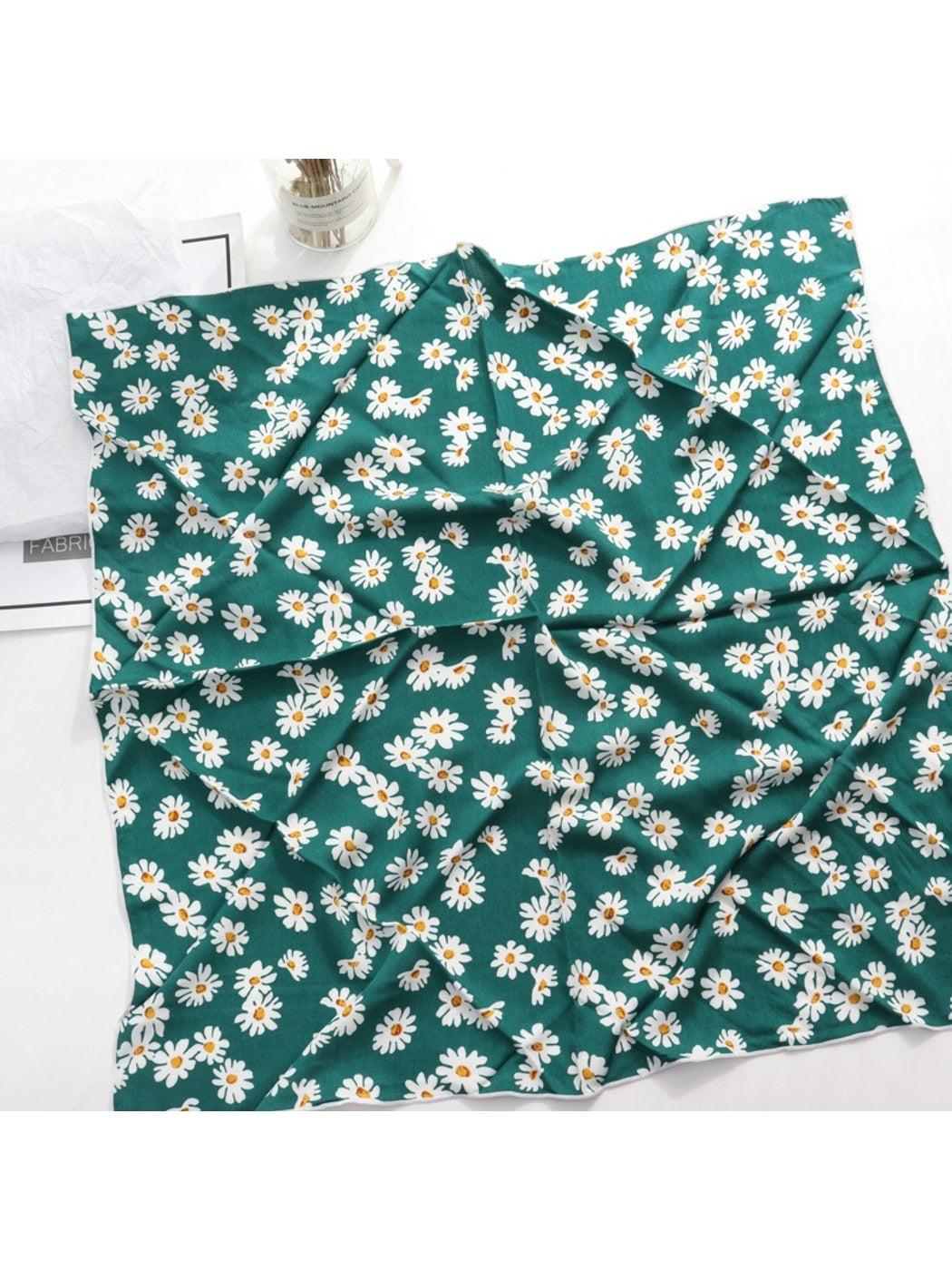 Scarvii - Floral Fashion Square Scarf